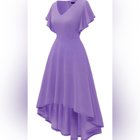 DressTells V Neck Sleevless Dress - Picture 2 of 8